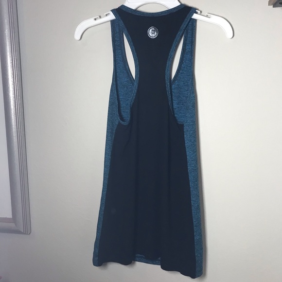 Pure Barre S Blue and Black Tank - Picture 4 of 6